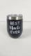 Bev Steel Stemless Wine Tumbler, 12 oz | Double Wall Vacuum Insulated