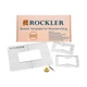 Rockler Bow Tie Inlay Kit w/Frame, Bit, & Bushing - Decorative Router Templat...