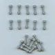 Star Wars LEGO x 20 LB Gray Minifigure, Weapon Lightsaber Hilt Straight 64567