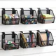 6 Set Slatwall Bins with Metal Hooks Mesh Slat wall Mounted Hanging Holder Sl...