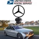 Fit For Mercedes Benz C E S W AMG E300 Front Hood Mounted Star Emblem Ornament