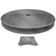 Automotive Authority Silver Vinyl 1" Insert Molding Trim Screw Cover RV Campe...