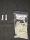 Powers White nylon anchor #10-#12 screw X1". 1/4" drill hole.