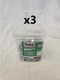 = Lot of 3 Teks Self Drilling Screws Metal To Metal #14 2-1/2" 120 CT 3/8" Hex