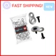Performore 20 Pack Figure 8 Shaped Steel Desk Top Fastener Clip, Heavy Duty