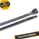 Ancor 199211 Double Lock 11" x 75 lb Nylon Black UV Resistant Cable Ties