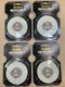 4 - Scotch Indoor Double-Sided Mounting White Tape, 1/2 in x 80 in, Holds 15lbs
