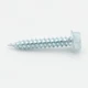 Malco 8X1 Zip-In Self-Piercing Screws | 1/4" Slotted Hex Washer Head Sheet
