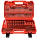 AMM 232-Piece Ultimate Screwdriver Bit Set, Cr-V Steel Impact 232-Piece, Red 