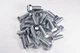 Lot of 25 ACU06032 Titan Fasteners Bolt 3/8-16 1"L 9/16" Hex A307 Zinc Grade 2