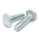 1/4-20x3/4" A307 Grade A Carriage Bolts Zinc (Choose Qty)