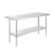 KUTLER Stainless Steel Table 24 x 60 Inches, NSF Heavy Duty Commercial Kitche...
