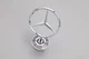 Mercedes C230 Sedan 2003 2004 2005 Front Hood Chrome Emblem, Genuine OEM 2108...