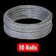 10 Rolls-Hillman Anchor Wire #3 X 25' Braided Picture Hanging Wire 121110
