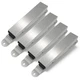 MIKKUPPA Car Mat Clamps - Heavy Duty Stainless Steel Floor Mat Clips for Clea...