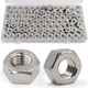ZQZ 5/16"-18 Hex Nuts,90 Pack 304 (A2-70) Stainless Steel Hardware Nuts,Stand...
