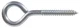 Hardware Essentials Lag Thread Screw Eye Zinc (1/2" x 8")