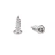 uxcell 2x6mm Self Tapping Screws Phillips Pan Head Screw 316 Stainless M2x6mm 