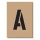 Hy-Ko&trade; 3" Number and Letter Stencils (6 pcs.)
