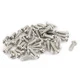 uxcell 50pcs M2.5 X 8mm Stainless Steel Phillips Pan Round M2.5x8mm, Silver