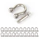 20pcs 1/4 Inch Screw Pin Anchor Shackle, M6 6mm Stainless Steel Heavy Duty Bo...
