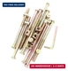 binifiMux Bunk Bed Bolts and Barrel Nuts, M8 x 120mm Hex Drive Socket Cap Furnit