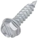 Malco HW8X3/4ZP Hex Washer Zip In Screws 1/4" Zinc Plated #8 Self-Piercing