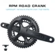 Road Bike Crank Set 110BCD 50-34T 52-36T Hollow Double Sprockets 170/172.5mm