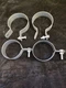 2-3/8 In. Galvanized Chain Link Fence BRACE BAND with Bolt and Nut  - (20 EACH)