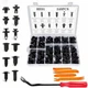 240pcs Car Plastic Push Pin Rivet Fasteners - Universal Assortment of Retaine...
