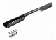 Hot Racing HRASPN30G Black CNC Rear Splash Guard for Traxxas Spartan