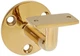Deltana HRC253CR003 DEL CR003 HAND RAILBRACKETS 3 IN BRASS