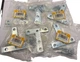 LOT OF 50 T-Brace B7420 -4x4 4" H x 4" W , T-Plate Zinc Plated FREE SHIPPING🔔