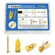 Kadrick 170Pcs Self Drilling Drywall Anchors with Screws，Zinc Plated Stee