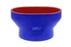 HPS Oval to Round 5" Silicone Reducer Hose for Ford 60mm Throttle Body Blue