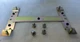 Volvo S40 S70 S80 C70 Rear License Plate Bracket W/Nuts  # 9154456