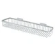 Deltana WBR1851 Chrome 17-5/8" X 4-1/2" Solid Brass Wire Shower Basket