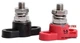 Fastronix Stainless Steel Single Stud Power and Ground Junction Block Red 3/8"