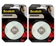 5 PACK - 3M Scotch Indoor Foam Mounting Tape  1/2 X 75" - Ideal for Any Surface