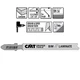 CMT: 5 Melamine Straight Cut Alternative Blades JT101BIF-5