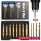 Topec 12 PCS Stripped Screw Extractor Set, Gift for Men, Easy Out Screw Extracto