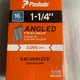 Paslode 650230 16 Gauge 1-1/4" Galvanized Angled Finish Nails, 2,000 Count