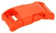 50 - 1 Inch Neon Orange YKK Contoured Side Release Plastic Buckle