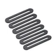 Xiaoyztan 6 Pcs Furniture Repair Fixing Plates Slotted Hole Steel Mending Pla...