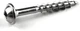 Kreg Stainless Steel Pocket Hole Screws - SML-C125S5-100 - 1-1/4-Inch - Coarse T