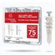 CrimsonMark 50Pcs Self Drilling Drywall Anchors and Screws kit #8 x 1-1/4&rdquo;