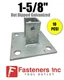 (10) P2072ASQ Square Post Base 1-5/8" For Unistrut Hot Dip Galvanized 4774G