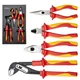 AKM 4-Piece 1000V VDE Insulated Tools Set - Pliers Set With Tongue & Groove, ...