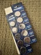 PGSONIC CR2450 Batteries, 3 Volt Lithium Coin Battery 10 Count, High 10 PCS 