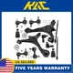 12PCS Front Control Arms Ball Joints Tie Rods Links Fits 2001-2005 Honda Civic